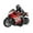 Red, variant on FNYOXU RC Stunt Motorcycle, 2.4G Remote Control with Rider Figure, 1:10 Scale, High-Speed Off-Road Drift, Shock-Resistant Racing Motorbike