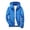 34ee-yop0721-Blue, variant on Kids Zip Up Hoodie Kids Rain Jacket Boys Girls Lightweight Raincoats Kids Outdoor Windbreaker Jackets with Detachable Hood