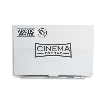 Iceberg Clarity Magnetic 24x38 Glass Dry Erase 31191