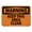 Landscape, variant on OSHA WARNING Sign - Keep This Area Clear | Plastic Sign | Protect Your Business, Construction Site, Warehouse & Shop Area | Made in the USA