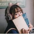 thumbnail image 3 of Wireless Bluetooth Kids Headphones, KimKen Cat Ears Bluetooth over Ear Headphones with Noise Cancelling Mic, Volume Control, LED Lights, Support FM Radio/TF Card, Fit for iPhone/iPad/Laptop/PC (Pink), 3 of 10