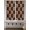 Brown, variant on Vintage Patchwork Bathroom Window Curtain, Western Brown Animal Texture Plaid Light Filtering Coffee Kitchen Curtains, Bedroom Living Room Curtains 2 Panel 84"x63"