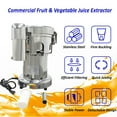 thumbnail image 4 of Fruit Vegetable Juice Extractor Electric Centrifugal Juicer Stainless Steel 110V, 4 of 19
