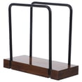 thumbnail image 5 of Rustic Napkin Holder for Home Dark Brown Wood and Iron 1 Piece Fits Standard Tissue 7.5 x 4.5 x 3.5, 5 of 10