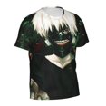 thumbnail image 4 of Tokyo Ghoul Anime Men'S Short Sleeve T-Shirt,Casual,Crew Neck,Teen Adult T-Shirt, 4 of 8