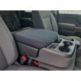 thumbnail image 2 of Auto Console Covers- Fits the GMC Sierra 2020-2024 1500, 2500, and 3500 with 40/20/40 6 passenger seating Neoprene Center Console Armrest Lid Cover Waterproof Neoprene Fabric (Black), 2 of 4