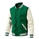 thumbnail image 1 of AIOPESON, chaqueta de béisbol para hombre, chaqueta con botones y cuello levantado, ropa de calle gruesa de moda para otoño e invierno, abrigos de alta calidad para hombre AIOPESON chaqueta de poliéster, 1 of 6