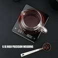 thumbnail image 2 of Digital Coffee Scale with Timer LED Screen Espresso USB 3kg Max.Weighing 0.1g High Precision Measures in Oz/ml/g Kitchen Scale, 2 of 6