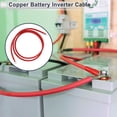 thumbnail image 7 of Unique Bargains 1 Pc 4 AWG Gauge 6FT Copper Battery Inverter Cable 3/8" Lug Universal Red, 7 of 7
