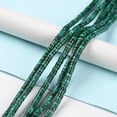 thumbnail image 2 of Malachite Beads Strands Heishi Beads Flat Round/Disc Heishi Beads 4.5x2mm Hole: 1mm 170pcs/strand 15.35''(39cm), 2 of 4