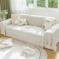 thumbnail image 1 of Chenille Cream Sofa Cover Cloth Towel Four Seasons Universal Simple Sofa Cover Anti-cat Scratch Cloth Cushion Dust Cover, 1 of 6