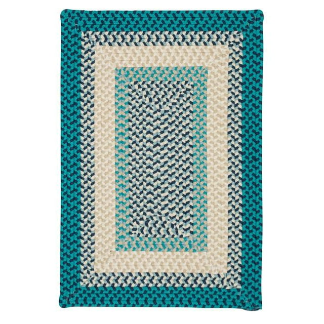 Colonial Mills MG99R108X108R 9 ft. Montego Square Braided-Texture Rug, Oceanic