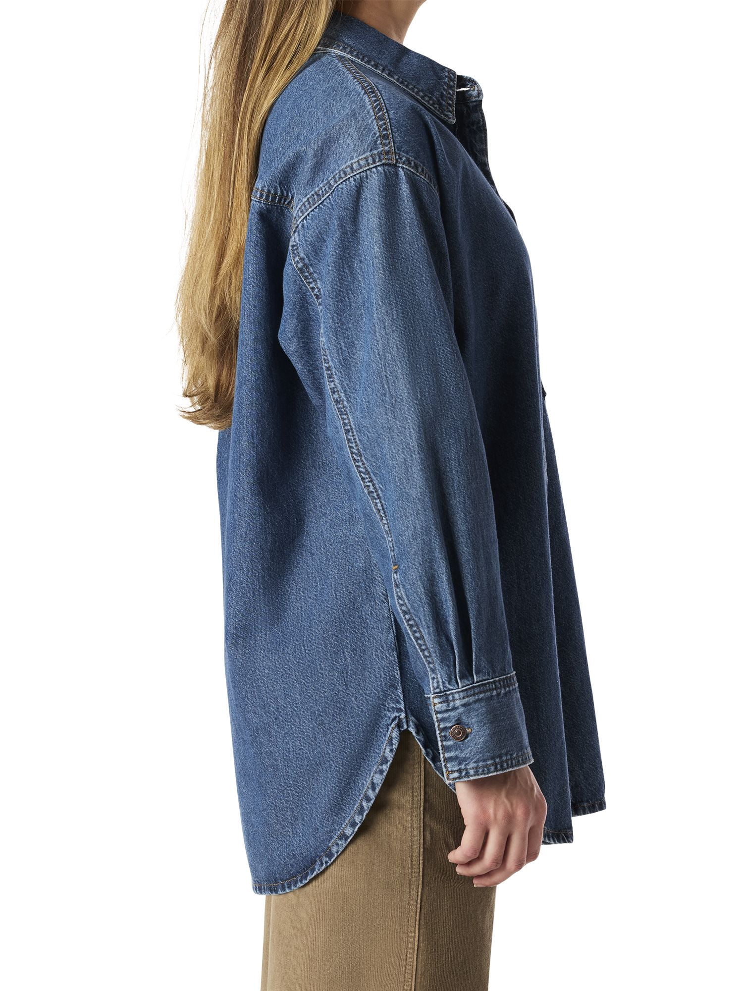 Levi Strauss Signature Women's Vintage Relaxed Denim Shirt