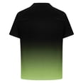 thumbnail image 3 of Camisas de Suéter para Hombre Gradación de Impresión Turndown Cuello Blusa Deportiva, Poliéster Ligero para Verano Casual Y Uso Diario, 3 of 8