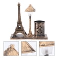thumbnail image 3 of 1pc Retro Eiffel Tower Ornament Street Lamp Style Night Light Pen Holder, 3 of 7