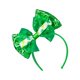 thumbnail image 5 of Diadema del Día del con Lazo, Accesorio de Disfraz para Adultos, Aro para el Cabello Verde, Diadema de Trébol para Accesorios de Fiesta, 5 of 9