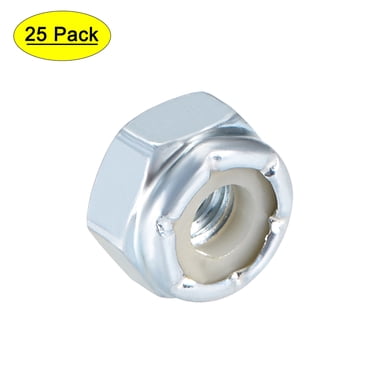 10-24 Nylon Insert Hex Lock Nuts Stainless Steel 18-8 - Lock Nuts 10-24 Nylon Insert Hex Lock Nuts Stainless Steel 18-8 - Lock Nuts