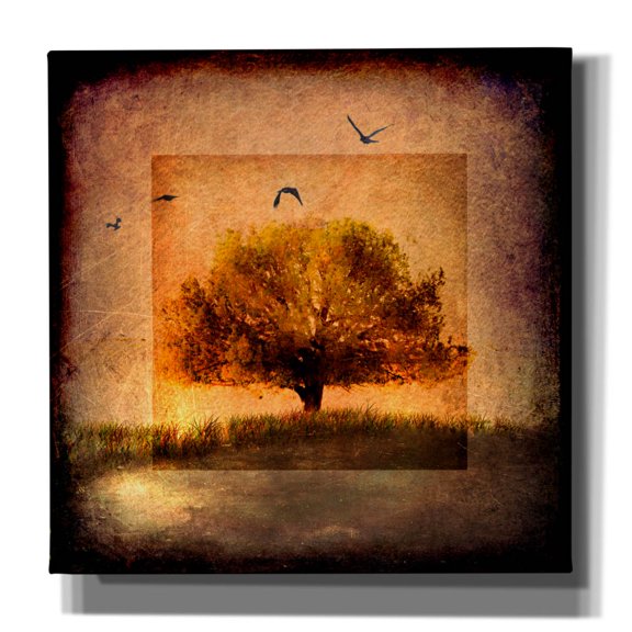 Epic Graffiti 'For the Love of Trees III' by Lightbox Journal, Canvas Wall Art, 12"x12"