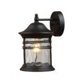 thumbnail image 1 of ElkGroup International 08162-MBG Madison 1-Light Outdoor Sconce In Matte Black, 1 of 1