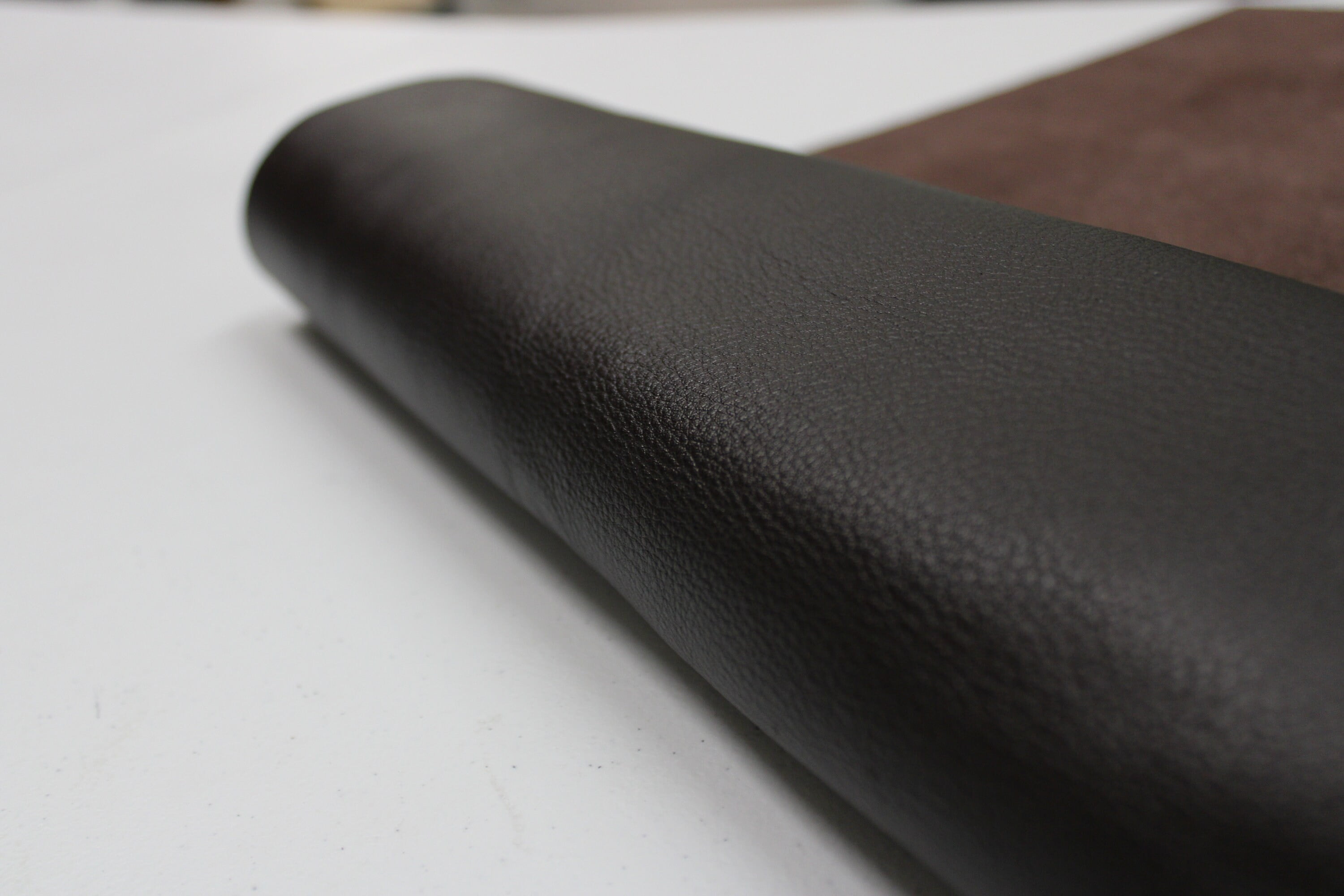 Chocolate Brown Leather- Upholstery Cowhide leather/ 2.5 oz - 3 oz (1.0 to 1.2mm) - Soft leather for crafts projects