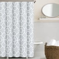 thumbnail image 2 of Echelon Home  Gramercy Shower Curtain Taupe, 2 of 5