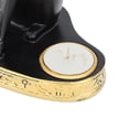 thumbnail image 2 of Rupoun Egyptian Cat Candle Holder Decorative Resin Tealight Candlestick for Living Room Office Black, 9.06 in / 23 cm, 2 of 9