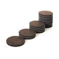 thumbnail image 6 of Super Sliders 2 3/4" Round Felt Pads for Hardwood, Brown (4 Pack), 6 of 9