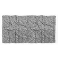 thumbnail image 5 of Bimba Gray Leopard Animal Skin Pure Silk Printed Head Bandanas Summer Neck Wrap Scarf 40 x 40 Inches, 5 of 6