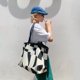 thumbnail image 4 of Casual Pattern Canvas Shoulder Bag, Large-capacity Tote Handbag, Simple Bag For Shopping, 4 of 4