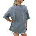thumbnail image 2 of Women's Gameday Couture Gray Florida Gators On the Ball Oversized T-Shirt, 2 of 2