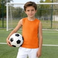 thumbnail image 2 of Krdevn Boys Breathable Mesh Tank Top Sleeveless Crewneck Shirt for Sports and Casual Wear,6-7 Years, 2 of 6