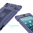 thumbnail image 4 of Dteck Shockproof Case For All-New Fire 7 Tablet (9th Generation,2019 Release) , Lightweight One-Piece Soft Silicone Back Cover Anti Slip Cover For Kindle Fire 7 inch 9th Generation, Blue, 4 of 7