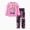Black, variant on Barbie Toddler Girls Outfit Set Long Sleeve Graphic Sweatshirt and Print Leggings 2 Piece Set Kids Clothes 2T-6Y