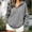 Gray, variant on BUIGTTKLOP Hoodies for Women 1/4 Zip Hooded Sweatshirt Long Sleeve Shirts Comfy Fleece Pullover Tops 2026 Fashion Clothes