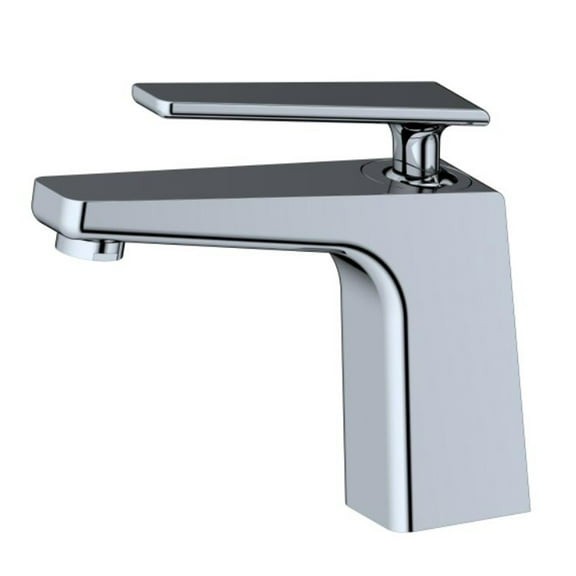 Eviva Lina Single Hole One Handle Bathroom Faucet in Chrome Finish