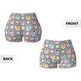 thumbnail image 5 of Lsque Cute Geese Pattern High Waisted Biker Shorts for Women-Tummy Control Fitness Athletic Workout Running Yoga Gym Shorts,Moisture-Wicking-Medium, 5 of 9