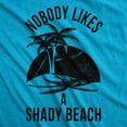 thumbnail image 2 of Mens Shady Beach Funny Cool Tees Sleeveless Gym Workout Novelty Fitness Tanktop, 2 of 9