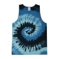 thumbnail image 2 of Colortone Tie-Dye Tank Top Multicolor Adult S to 3XL Cotton, 2 of 4