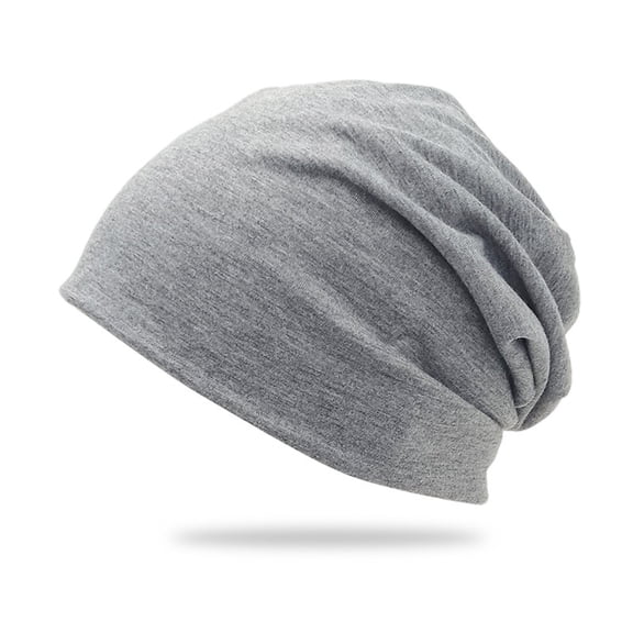 Harpily Unisex Beanie Hat Oversized Elastic Skin Friendly Oversized Slouchy Knitted Classic Relaxed Wind Resistant Skull Cap