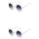 thumbnail image 3 of sweethay Gafas para niños Gafas de girasol Adorable Encantadora Protección UV Accesorios de ropa clásicos Unisex Blanco Gris Blanco Gris 2Conjunto, 3 of 6