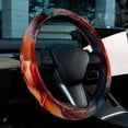 thumbnail image 6 of Fragmented Flowers 14.5 Inch Printing PVC Leather Auto Accessories Car Wheel Steering Wheel Cover, 6 of 6