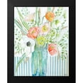 thumbnail image 2 of Mingo, Jessica 12x14 Black Modern Framed Museum Art Print Titled - Janas Poppies, 2 of 5
