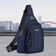 thumbnail image 4 of Chest Bag Men's Waterproof Wearable Cloth Shoulder Slanting Small Backpack Light Crossbody Bag, 4 of 6