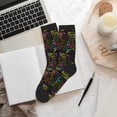 thumbnail image 6 of KLL Color Summer Print Cool Socks Men's Women's Crew Socks Funny Crazy Novelty Stockings, 6 of 7