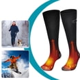 thumbnail image 3 of Heated Socks for Men Women Electric Heating Socks Washable Smart Control Winter Thermal Foot Warmers for Hunting Skiing Camping, 3 of 6
