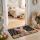 thumbnail image 1 of Easter Bunny Print Kitchen And Bathroom Mat Absorbent Oil-resistive And Stain-resistive Household Floor Mat Suitable For Easter Decoration, 1 of 6