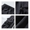 thumbnail image 5 of TIANZEN Casual Blend Cargo Pants With Multiple Pockets Comfortable Straight Leg Trousers For Daily Wear And Outdoor Activities Mens Sports Pants Men Stretch Pants, 5 of 5