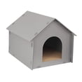 thumbnail image 3 of Flynix Maison Extérieure pour Chat Abri pour Chaton Protection Portable Imperméable Maison pour Animaux Papier Ondulé, 3 of 10