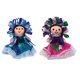 thumbnail image 1 of Alkimia Inc Muñecas de trapo tradicionales mexicanas hechas a mano, paquete de 2, 7 pulgadas, rosa y azul, 1 of 3