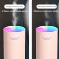 thumbnail image 3 of Mini Humidifier, USB Personal Desktop Humidifier for Car, Office Room, Bedroom,etcpink, 3 of 4